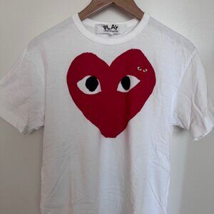 Comme des Garçons PLAY Large Heart Cotton Tee
